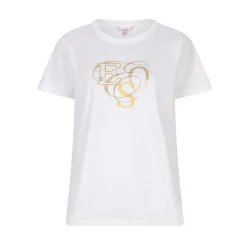 New Curly Lettering T-Shirt Dame T-Shirts