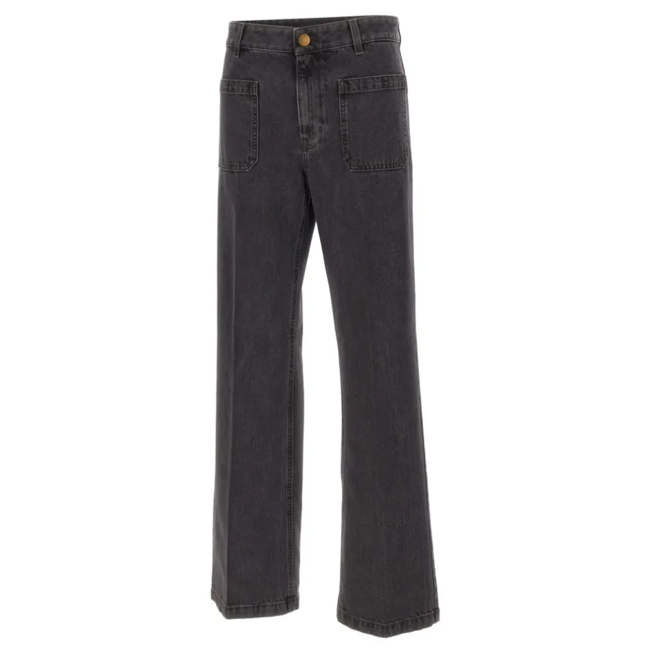 New Curt Straight Leg Jeans Dame Jeans