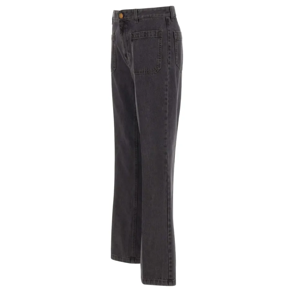 New Curt Straight Leg Jeans Dame Jeans