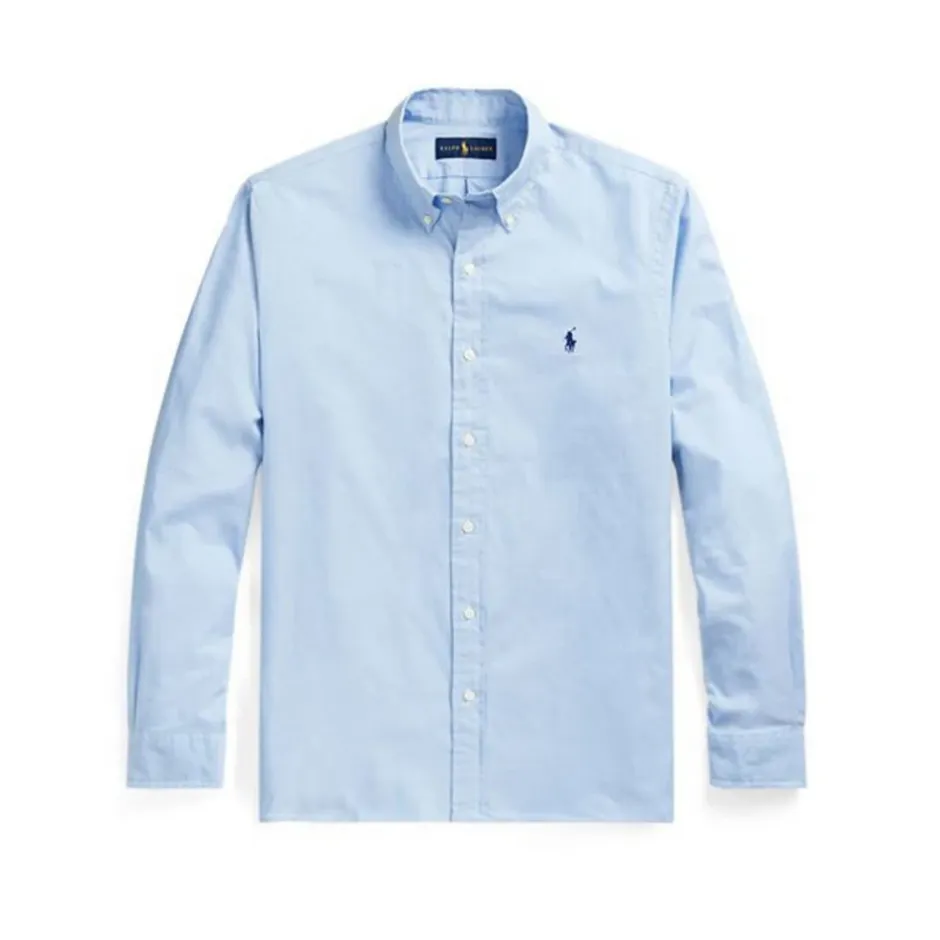 Sale Custom Fit Stretch Oxford Shirt Skjorter