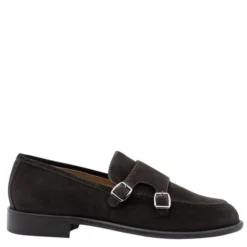 Online 23070-C-VS3.EBONY Loafer med dobbeltspænde Business Sko