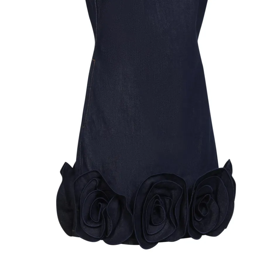 3D Flower Mini Dress Dame Kjoler