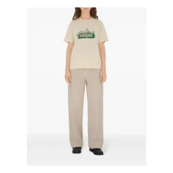 Best Daisy Logo Print Bomulds T-shirt Dame T-Shirts