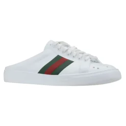 Dameslip-on sandaler med tofarvede bånd Dame Loafers