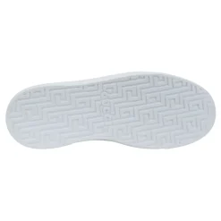 Dameslip-on sandaler med tofarvede bånd Dame Loafers