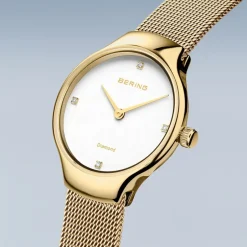 Clearance Dameur d, hvid Classic 13326-334 Dame Ure