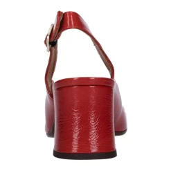 New Décolleté Slingback Fadam Læder Pumps Dame Pumps|Stiletter