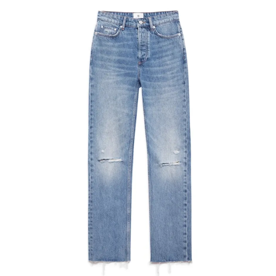 New Ødelagt Antique Blue Jeans Dame Jeans