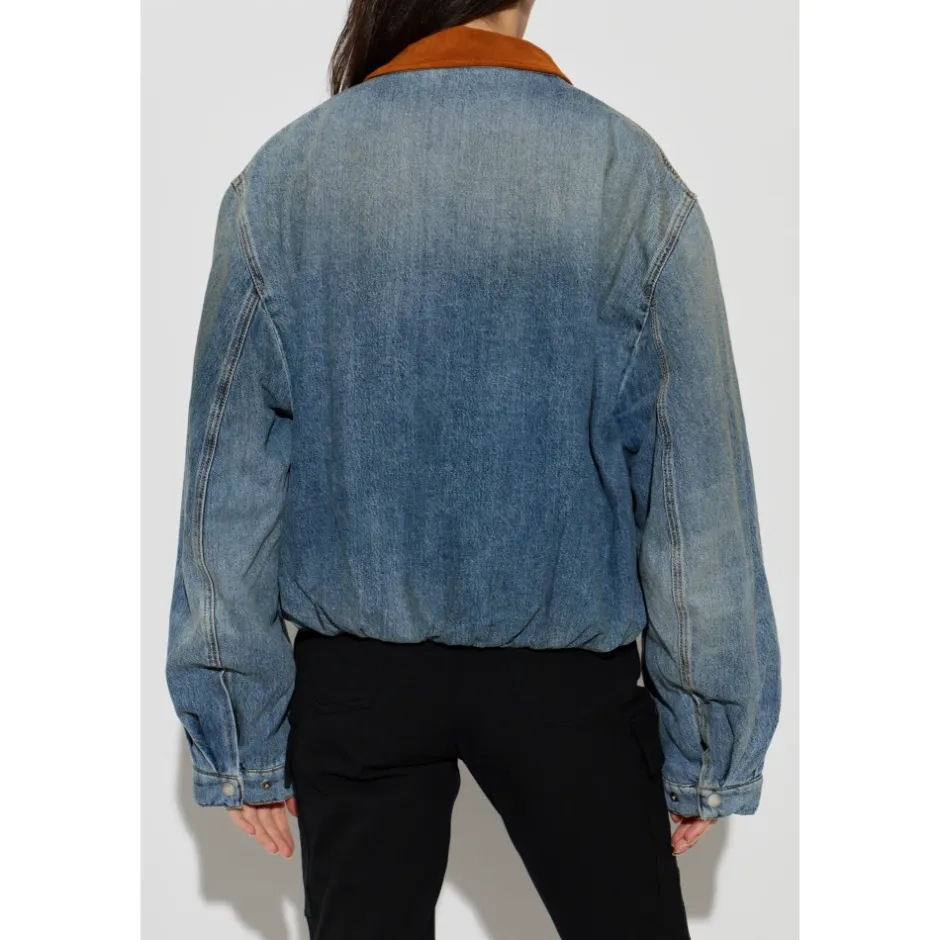 Discount Denim Bomber Jakke Dame Jakker