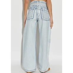 Discount Denim Bukser med Bælte Dame Jeans