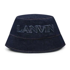 Online Denim Cloche Hat med Frynset Logo Børn Huer & Kasketter