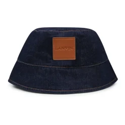 Online Denim Cloche Hat med Frynset Logo Børn Huer & Kasketter
