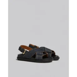 Hot Denim Criss-Cross Sandal Dame Sandaler