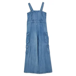 Clearance Denim Jumpsuit Børn Jumpsuits