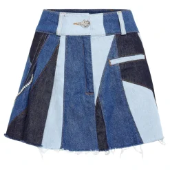 Outlet Denim Mini Skirt Dame Nederdele