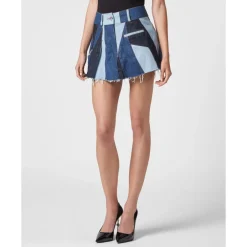 Outlet Denim Mini Skirt Dame Nederdele