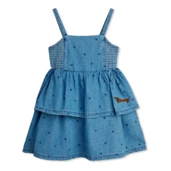 Denim Rullekravekjole Med Stropper Børn Kjoler & Nederdele