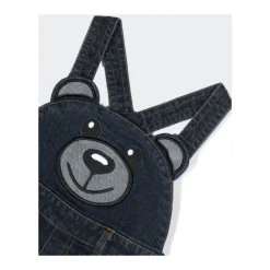 Clearance Denim Salopette og langærmet T-shirt sæt Børn Jumpsuits
