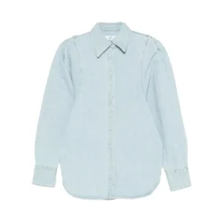 Outlet Denim Shirt Dame Bluser & Skjorter