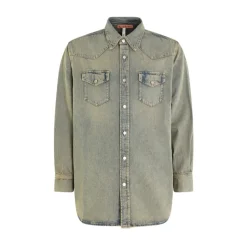 Sale Denim Skjorte i Skjorter