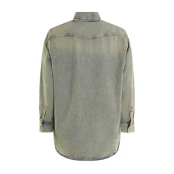 Sale Denim Skjorte i Skjorter