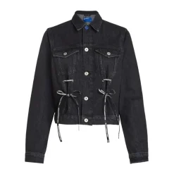 Denimjakke med snøre Dame Jakker