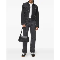 Denimjakke med snøre Dame Jakker