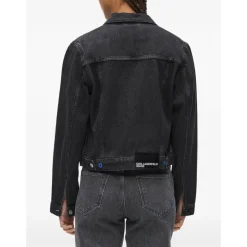 Denimjakke med snøre Dame Jakker