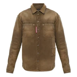 Sale Denimskjorte med vintage-effekt Skjorter