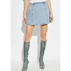 Hot DE-SWENY-S Denim Nederdel Dame Nederdele