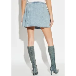 Hot DE-SWENY-S Denim Nederdel Dame Nederdele