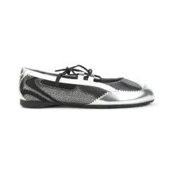 New D-Mile Ballerina med snøre Dame Snøresko