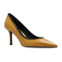 Clearance Dobbelt T Logo Pumps Dame Pumps|Stiletter