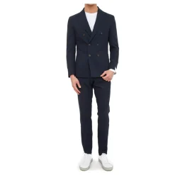 Sale Double Breasted Suit Sæt Jakkesæt
