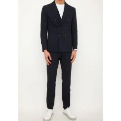 Sale Double Breasted Suit Sæt Jakkesæt