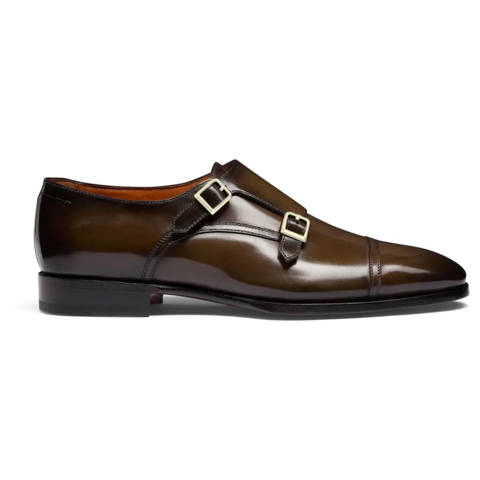 Hot Double Monk Strap Sko Business Sko
