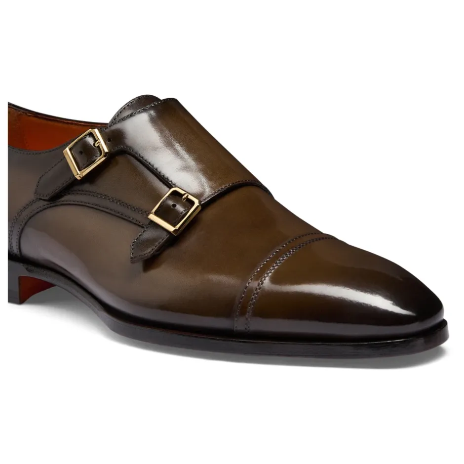 Hot Double Monk Strap Sko Business Sko