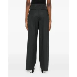 Hot Double Pleated Slacks Dame Bukser