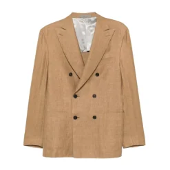 Clearance Double-Breasted Blazer Jakkesæt