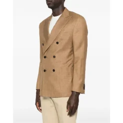 Clearance Double-Breasted Blazer Jakkesæt