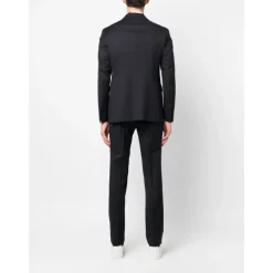 Clearance Double-Breasted Blazer med Klassiske Bukser Jakkesæt