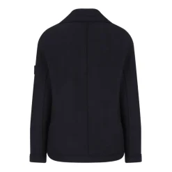 Outlet Double-breasted Pea Coat Frakker