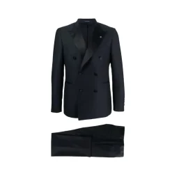 Clearance Double-Breasted Smoking Jacket Jakkesæt