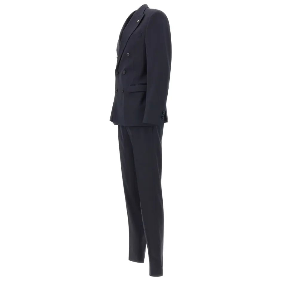 Outlet Double-breasted Suit Jakkesæt