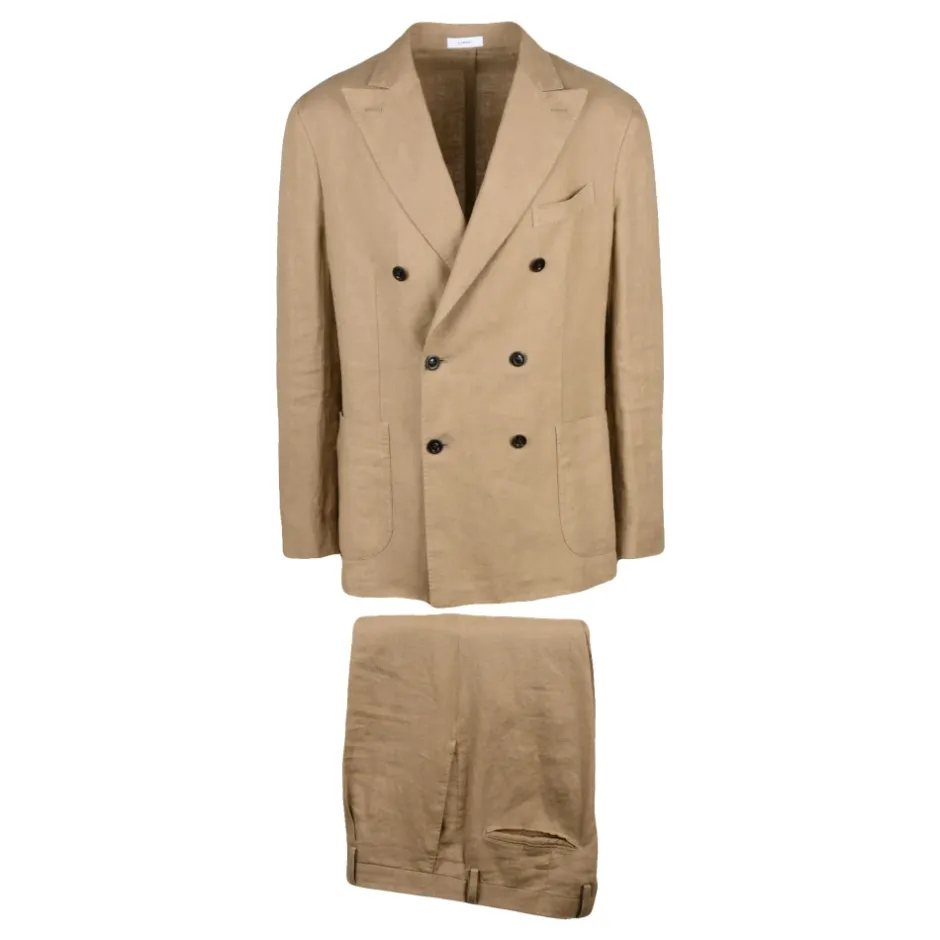Discount Double-Breasted Suit Jakkesæt