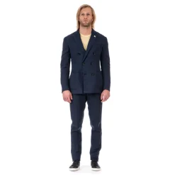 Hot Double-Breasted Suit Set Jakkesæt