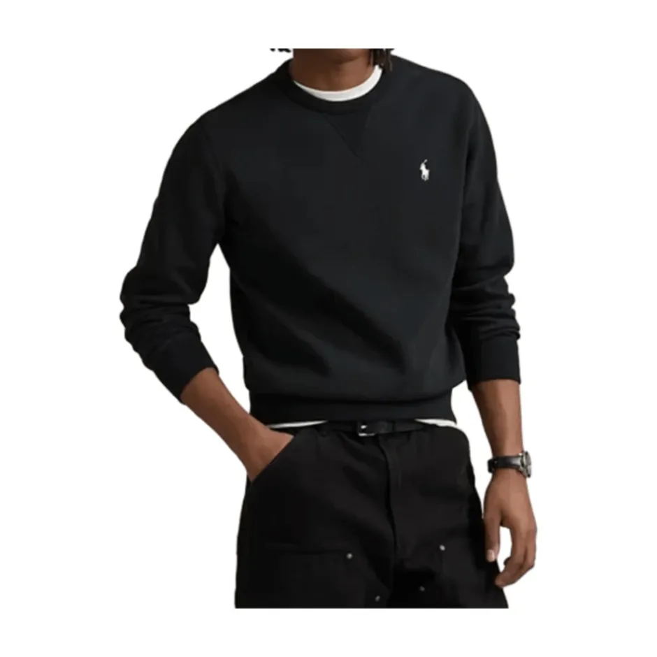 Sale Double-Knit Crew Neck Sweatshirt Trøjer|Sweatshirts