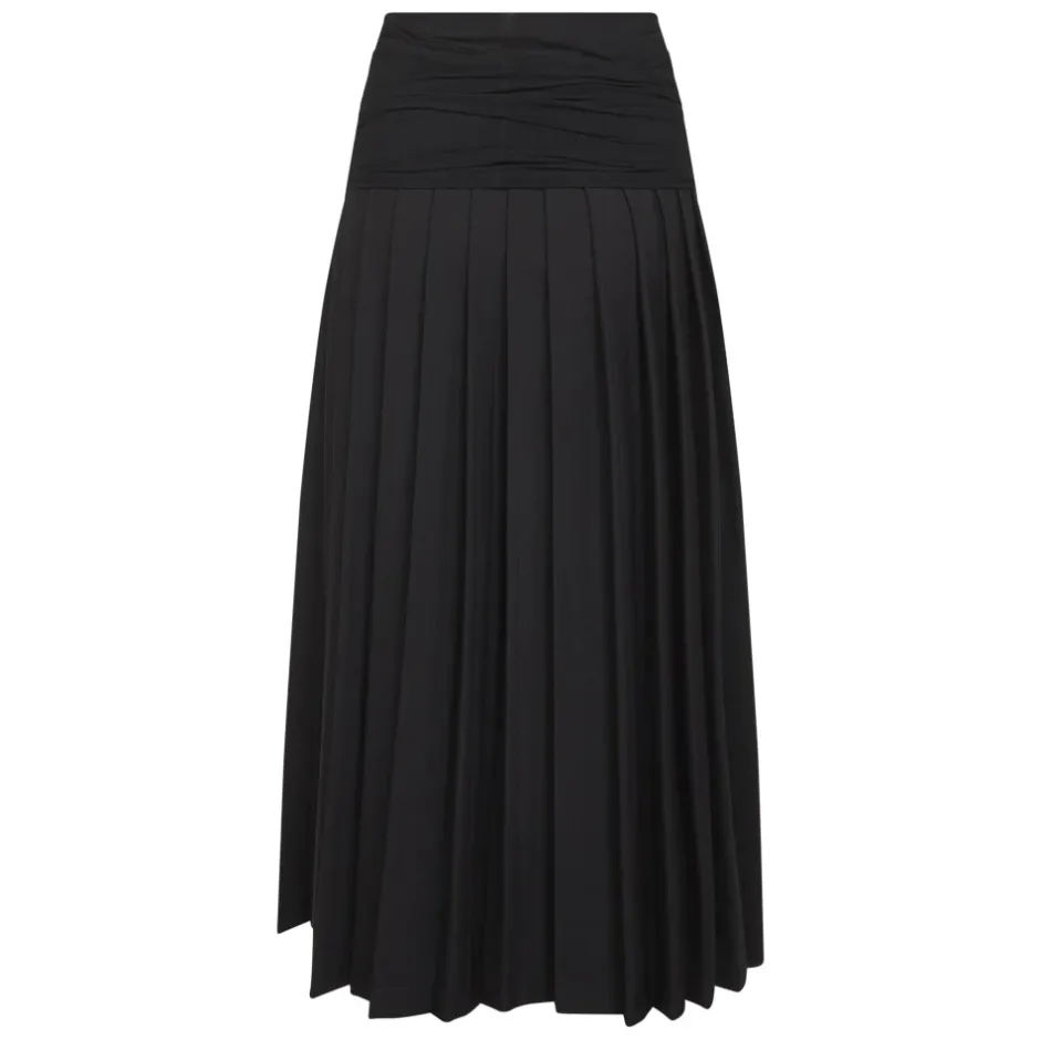 Clearance Double-Layer Midi Skirt Dame Nederdele