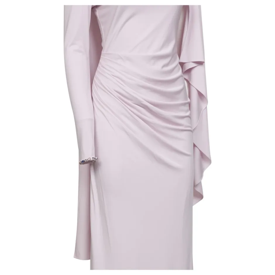 Discount Draperet Maxikjole Dame Kjoler
