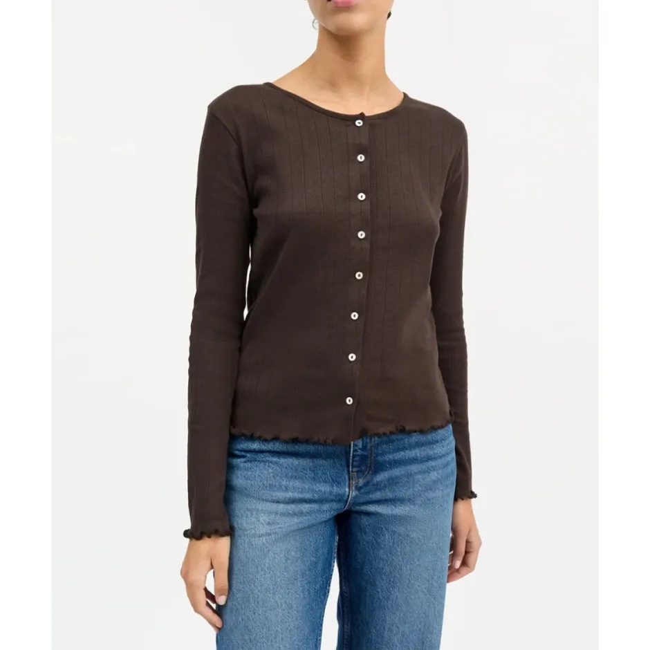 Hot Edie Cardigan Dame Striktrøjer & Sweatere